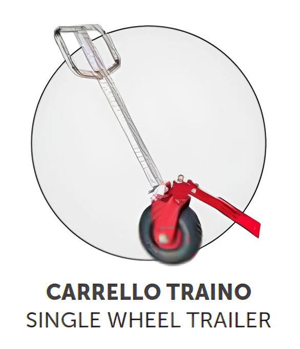 CECCATO 50008 CARRELLO TRAINO A UNA RUOTA PER BIOTRITURATORI ONE - MAXI - BIG