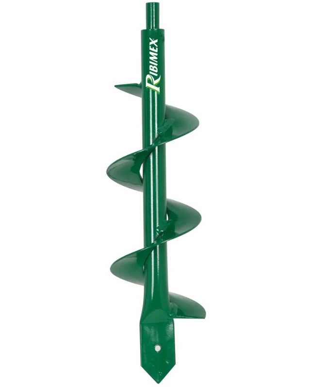 Ribimex PRTARPER080 Trivella per trapano Ø 8 cm , attacco esagonale per trapano 8 mm , lunghezza 320 mm