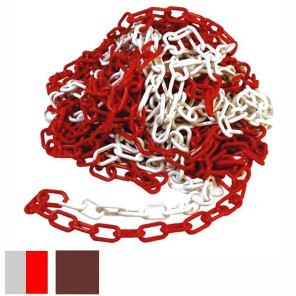 🚧 Catena in plastica bicolore bianco/rosso e accessori per delimitazione