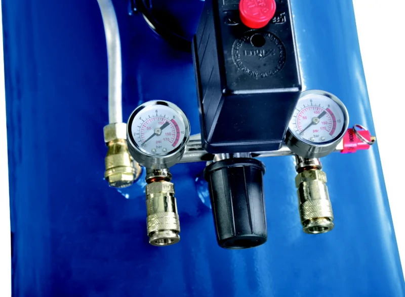 Scheppach HC120DC - Compressore a cinghia a 3 cilindri - 100L - 10 bar