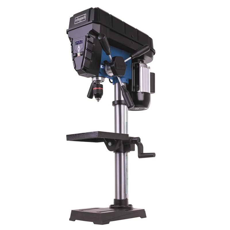 Scheppach TBM250Vario - Trapano a colonna con variatore di velocità 220V - 550W