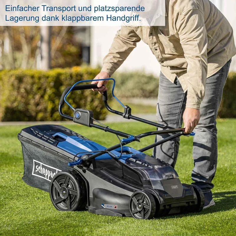 Scheppach Bc-Mp430-X - Rasaerba a batteria 2X20V - Taglio 43Cm