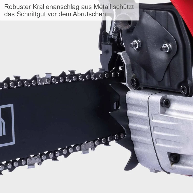 Scheppach PCS56 - Motosega a scoppio - Motore a benzina 2 tempi 3,1 CV - Taglio da 51 cm