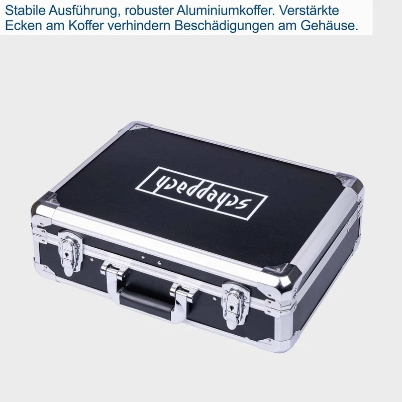 Scheppach TB200 - Valigia utensili completa di 141 attrezzi
