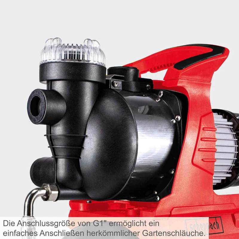 Scheppach HWW1000 - Elettropompa per acqua sanitaria - 1000 W - 4300 L/h