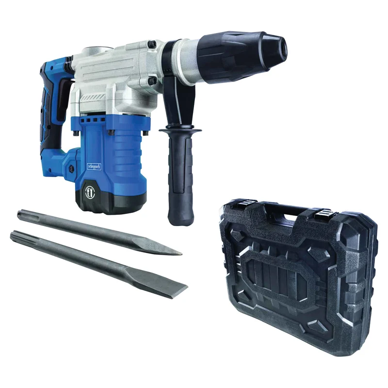Scheppach DH1600MAX - Martello demolitore perforatore SDS MAX 10 J - 1600W - peso 7,3 kg 220V