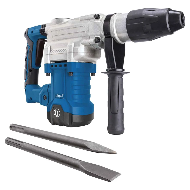 Scheppach DH1600MAX - Martello demolitore perforatore SDS MAX 10 J - 1600W - peso 7,3 kg 220V