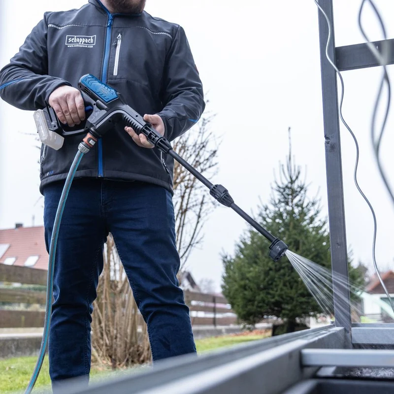 Scheppach C-HPG35-X - Set Idropulitrice a batteria 20V - 1 x 2Ah