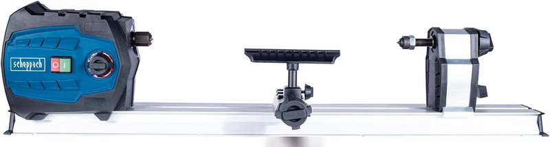 Scheppach DM600Vario - Tornio da legno 550 W potenza - velocità variabile