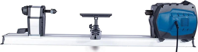 Scheppach DM600Vario - Tornio da legno 550 W potenza - velocità variabile