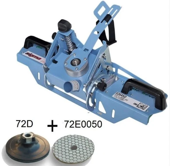 Sigma SIMPLE-BEVEL 36A5DKIT - Smussatrice per piastrelle con attacco per smerigliatrice + supporto da banco