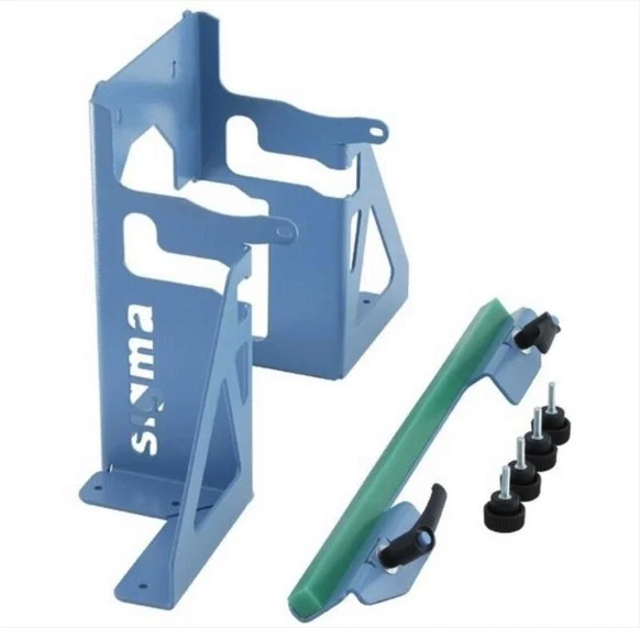 Sigma SIMPLE-BEVEL 36A5DKIT - Smussatrice per piastrelle con attacco per smerigliatrice + supporto da banco