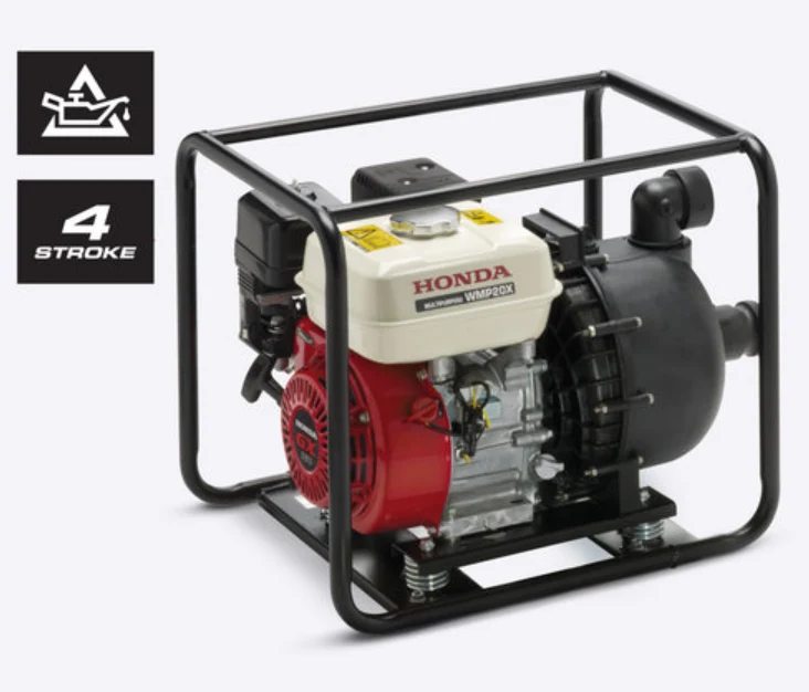 Honda WMP 20 pompa a scoppio per acque con prodotti chimici e anche salata , 4 tempi