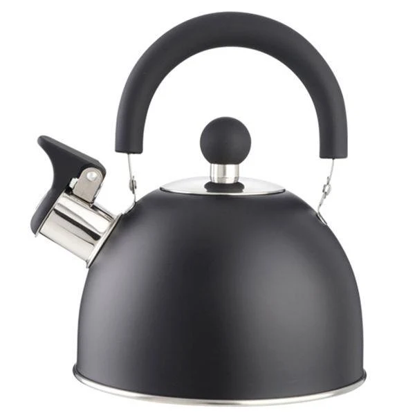 ☕ Bollitore in acciaio inox nero satinato 1,5 L