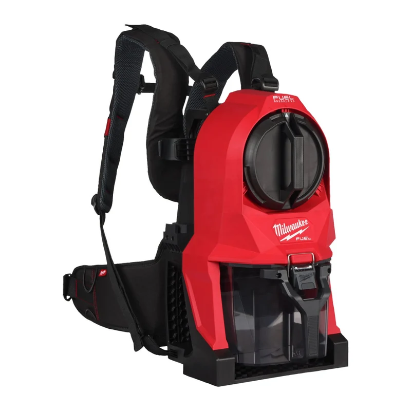 Milwaukee M18 FBPV2-0 - Aspiratore aspirapolvere spalleggiato a batteria 18V - classe L - solo corpo