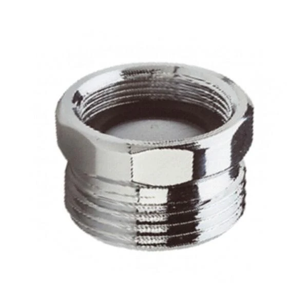 🔧 Adattatore con Aeratore in Ottone Cromato – Maschio e Femmina