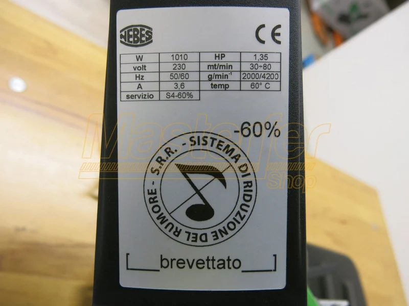 Nebes TM125 - Segatrice sega a nastro per ferro - colore bianco