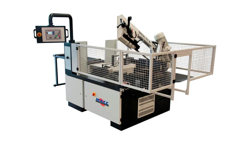 MACC SPECIAL 411 A - Segatrice a nastro automatica CNC, lubrificata