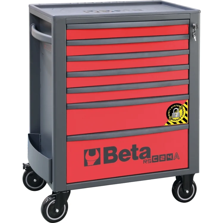 Beta RSC24A/7 - Cassettiera porta attrezzi 7 cassetti, con sistema antiribaltamento