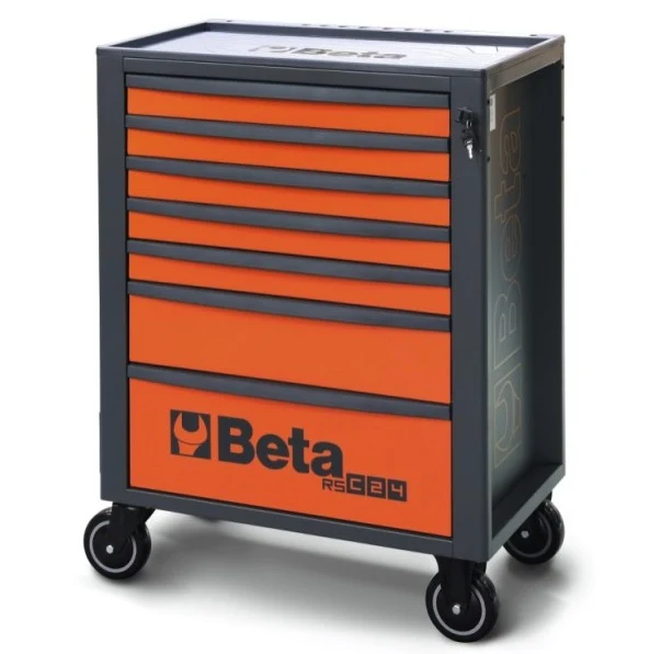 Beta RSC24/7 - Carrello porta attrezzi per officina 7 cassetti - vuoto