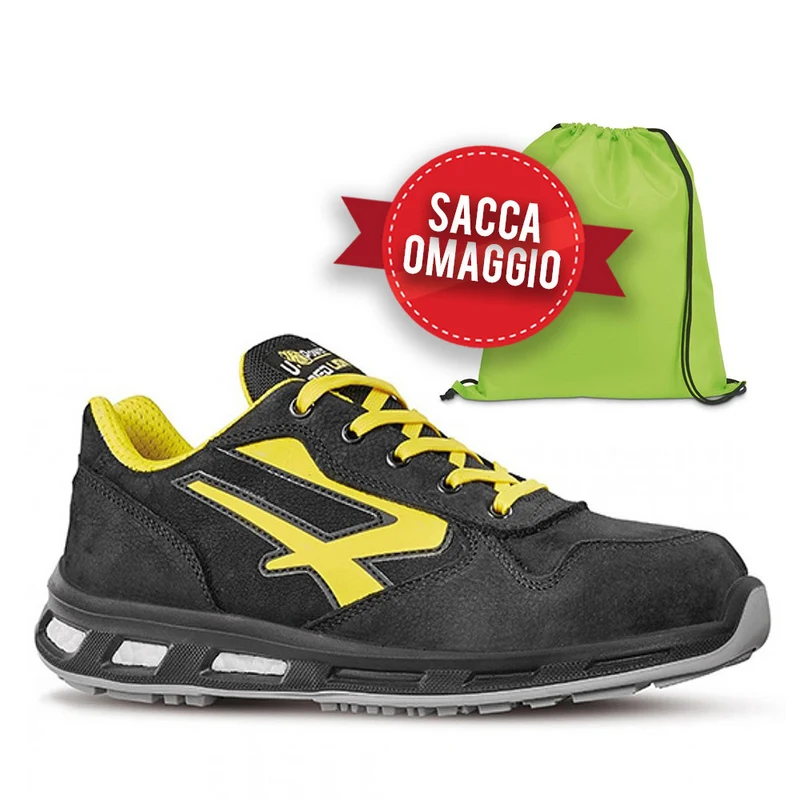 Scarpe antinfortunistiche UPower Bolt S3 SRC Red Lion idrorepellenti con OMAGGIO