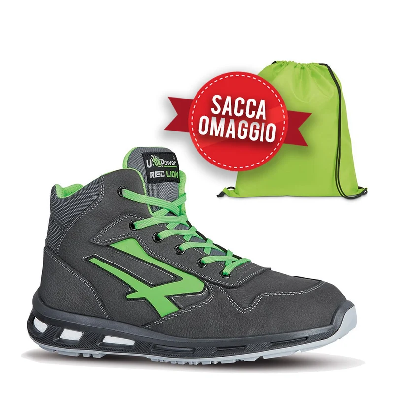Scarpe antinfortunistica U Power Red Lion Hummer S3 CI SRC ESD da lavoro