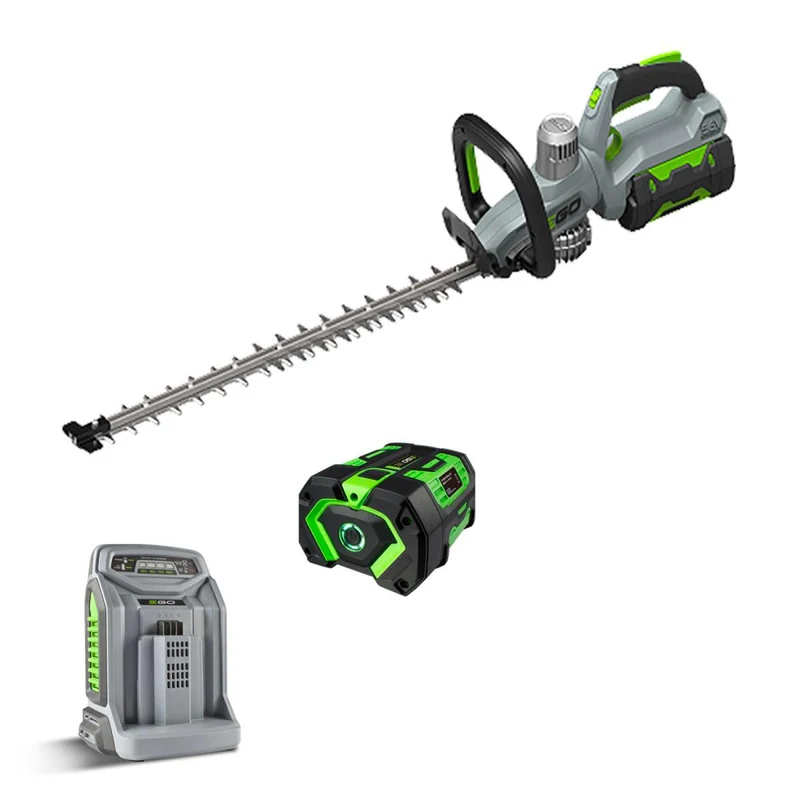 EGO Power HT5100E Kit Tagliasiepi + Batteria + Caricabatteria