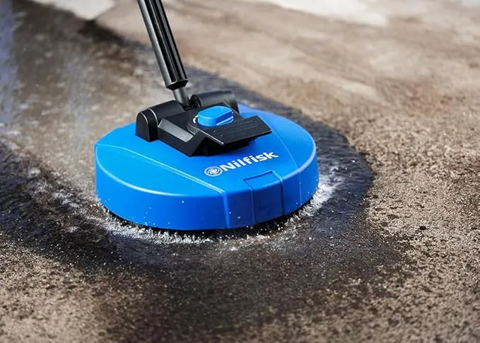 Nilfisk E 145.4-9 PAD X-TRA - Idropulitrice ad acqua fredda 145bar 500l/h - Patio - Spazzola - Sonda sturatubi