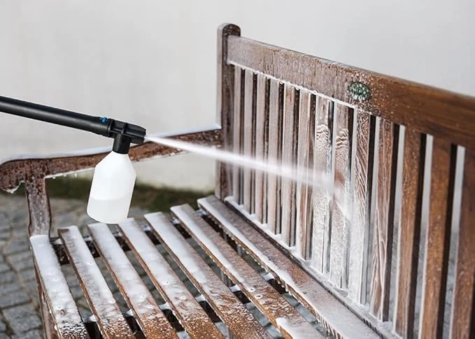 Nilfisk E 145.4-9 PAD X-TRA - Idropulitrice ad acqua fredda 145bar 500l/h - Patio - Spazzola - Sonda sturatubi