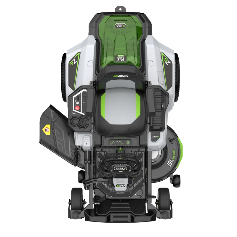 EGO Power ZT4201E-S Trattorino Tosaerba Zero Turn Z6 da 107cm con Tecnologia E-Steer