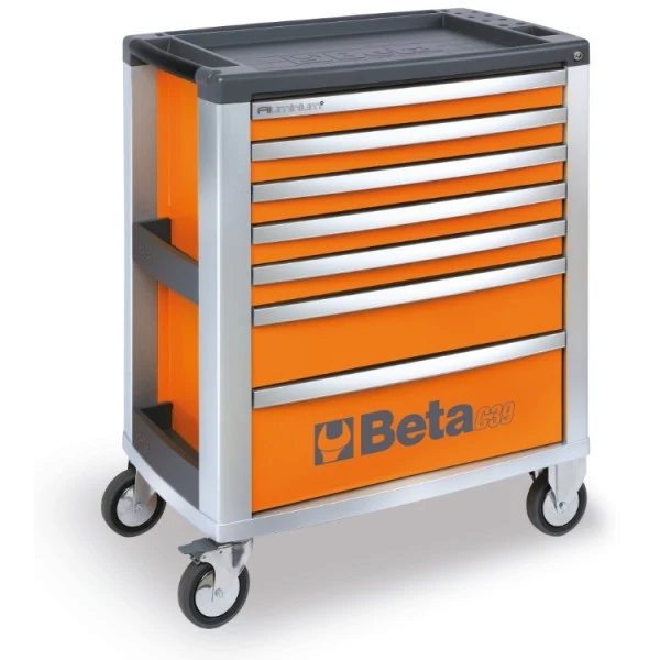 Beta C39/7 - Cassettiera carrello porta attrezzi con 7 cassetti