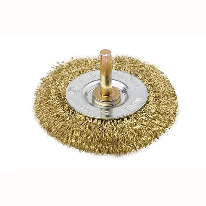 🧹 Spazzole Circolari con Gambo Ø 6 mm – Pulizia e Preparazione Metalli
