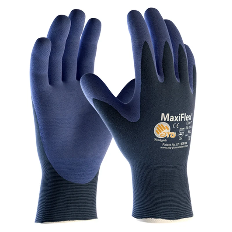 Guanti Atg Maxiflex Elite 34-274 per manipolazione di precisione in ambiente asciutto