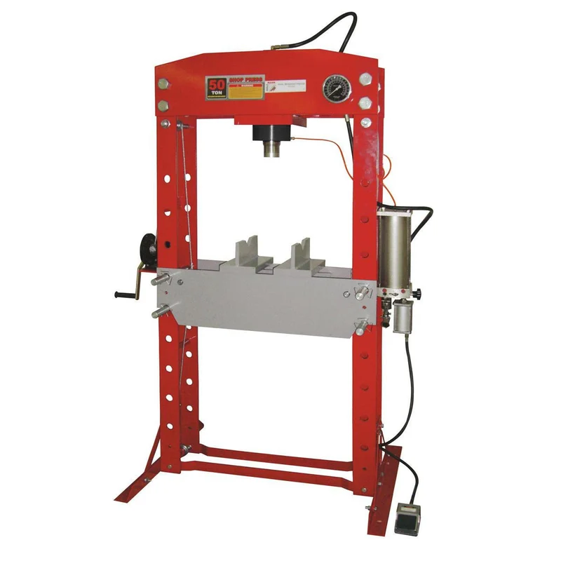 Holzmann WP50H - Pressa idraulica manuale e pneumatica - 50 ton
