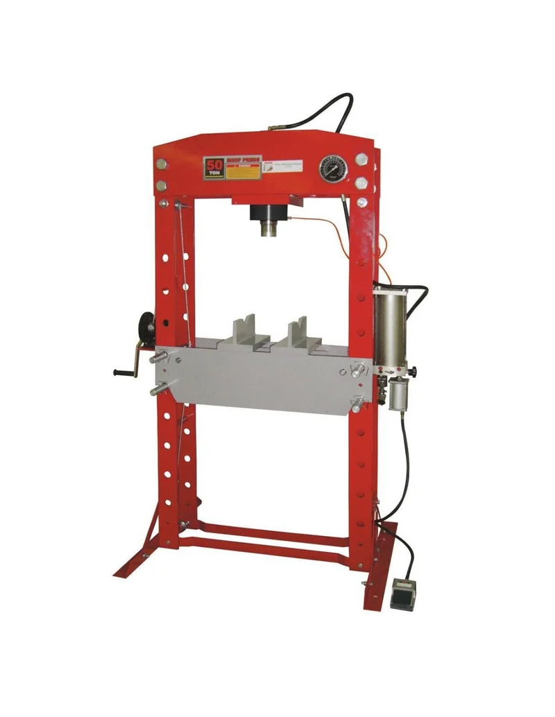 Holzmann WP50H - Pressa idraulica manuale e pneumatica - 50 ton