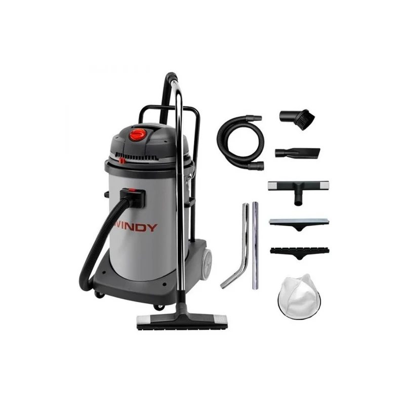 Lavor WINDY 378 PF - Aspiratutto professionale, 3 motori in plastica