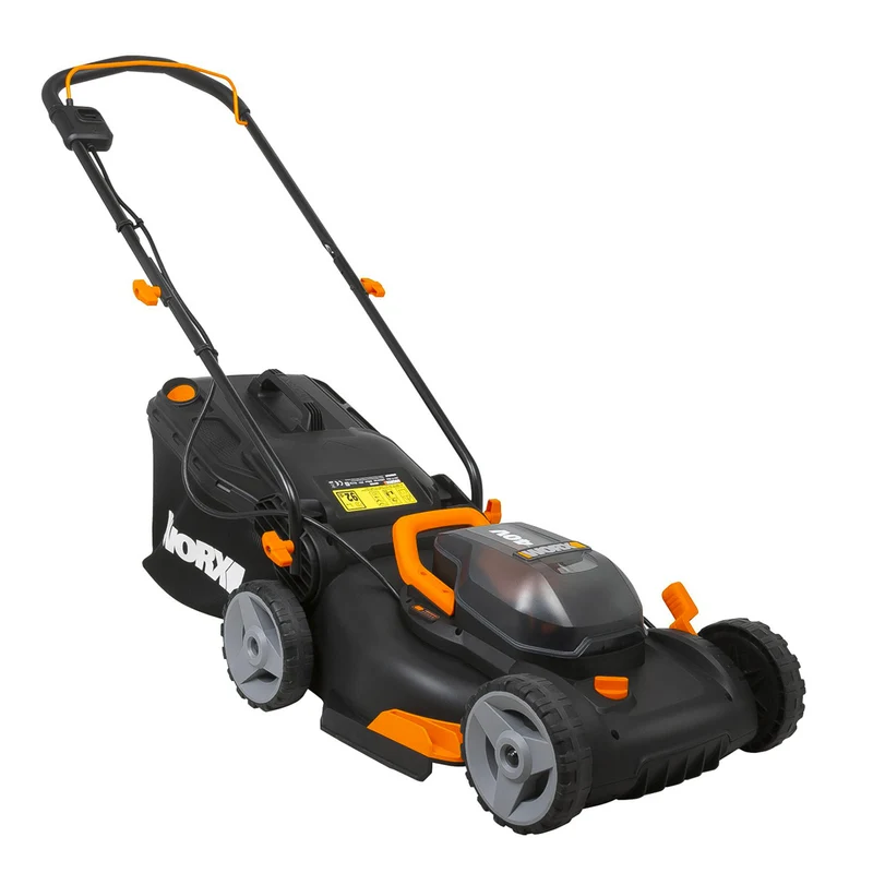 Worx WG743E - Rasaerba a batteria - due batterie 20V 4Ah