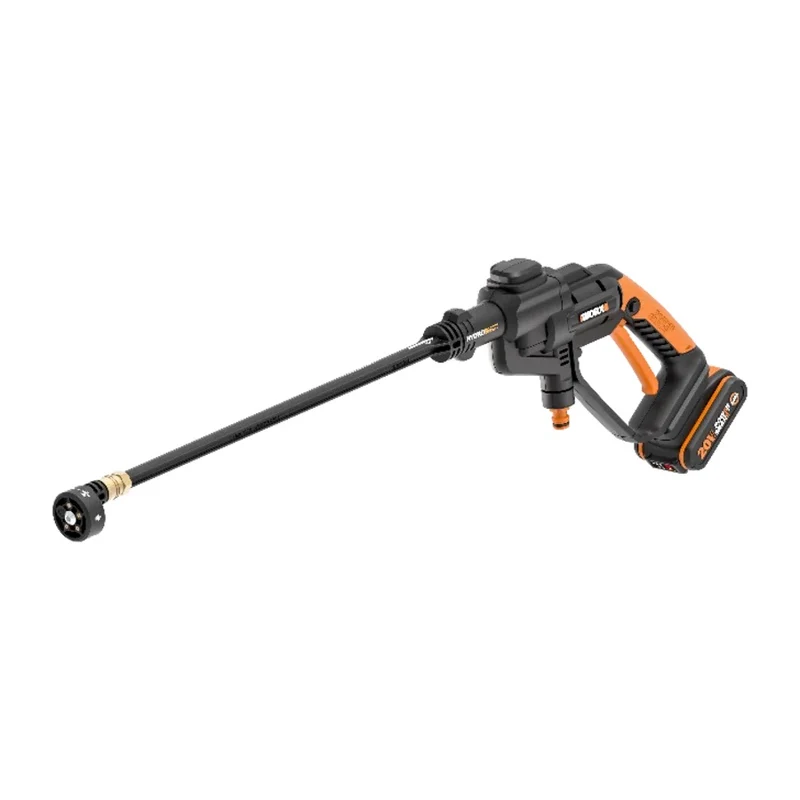 Worx WG620E - Lancia a pressione a batteria 20V completa di batteria e caricabatterie