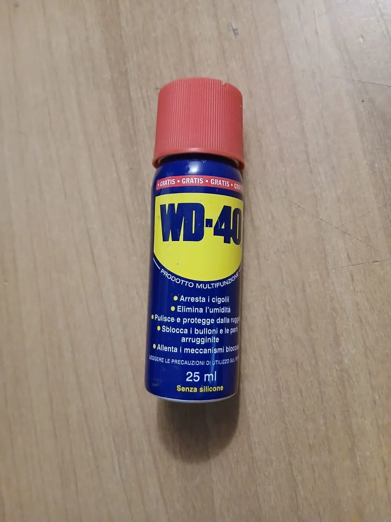 WD40 bomboletta spray lubrificante da 25ML professionale senza silicone