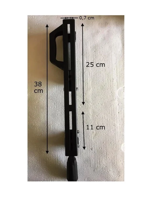 Scheppach UMF2000 - Cavalletto di supporto universale per troncatrici con estensioni