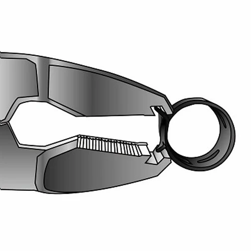 Usag 871 D - Pinza per anelli stringitubo a presa frontale/laterale