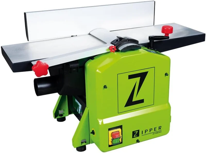 Zipper ZI-HB204 - Pialla a filo e spessore combinata per legno 1250W - piallatura 204 mm