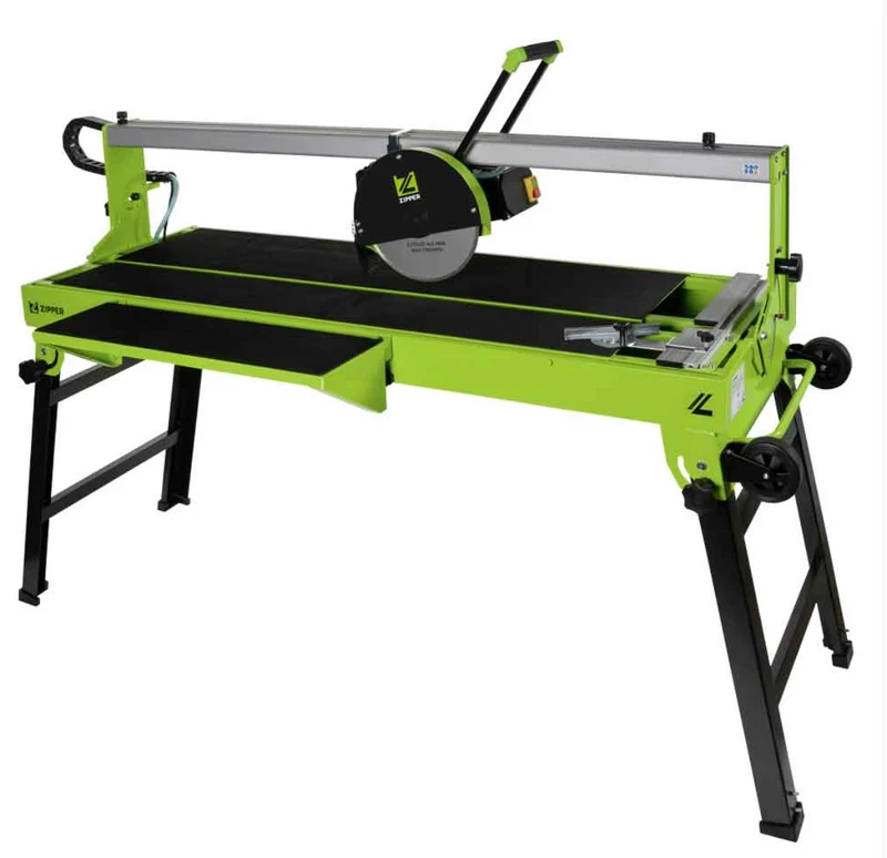 Zipper zi-fs250-1200 Tagliapiastrelle elettrica con banco ad acqua 120cm , 220V , max 1200W
