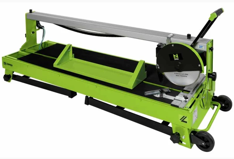 Zipper zi-fs250-1200 Tagliapiastrelle elettrica con banco ad acqua 120cm , 220V , max 1200W