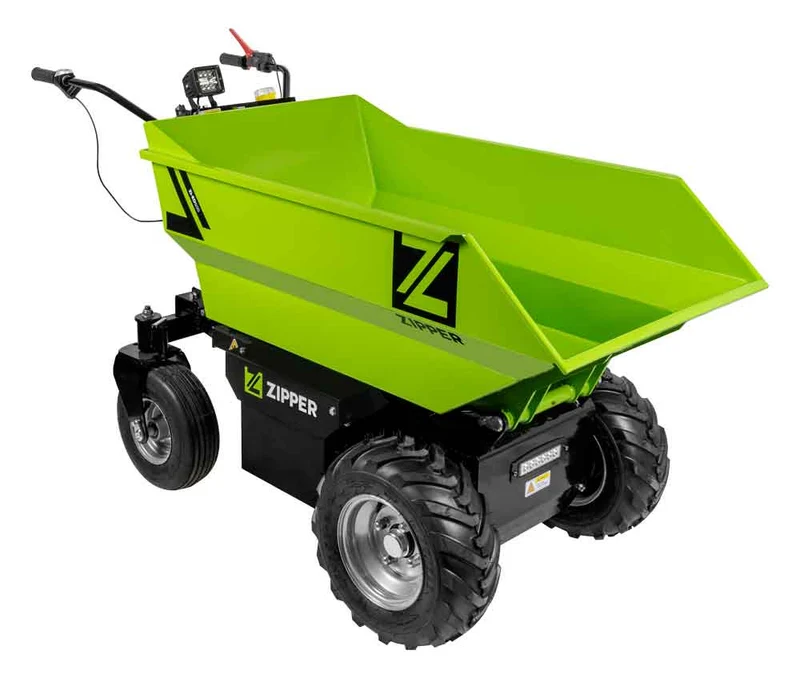 Zipper ZI-ED500 - Motocarriola a 4 ruote a batteria 500 kg 1000W