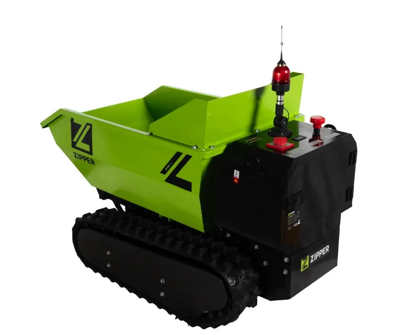 Zipper ZI-ED400 - Motocarriola a cingoli elettrica a batteria radiocomandata - portata 400kg