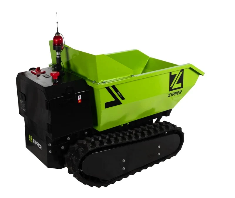 Zipper ZI-ED400 - Motocarriola a cingoli elettrica a batteria radiocomandata - portata 400kg