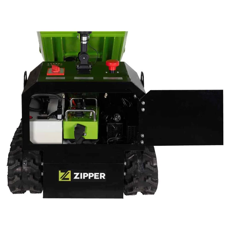 Zipper ZI-ED400 - Motocarriola a cingoli elettrica a batteria radiocomandata - portata 400kg