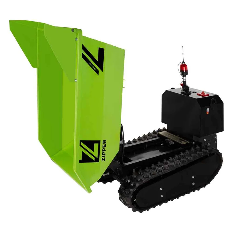 Zipper ZI-ED400 - Motocarriola a cingoli elettrica a batteria radiocomandata - portata 400kg