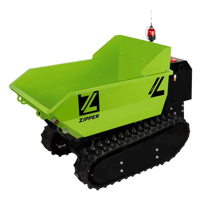 Zipper ZI-ED400 - Motocarriola a cingoli elettrica a batteria radiocomandata - portata 400kg